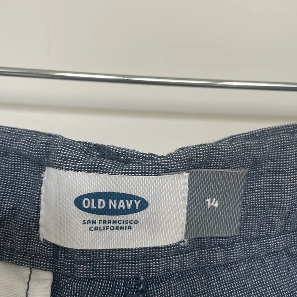 Old Navy Blue Shorts Sz 14 EUC